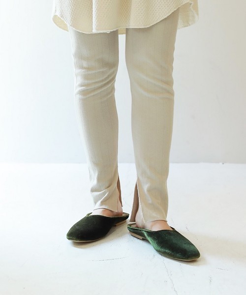 todayful フラットシューズ ベロア38サイズ 美品 TODAYFUL(トゥデイフル)の「ベロアフラットシューズ(バレエ