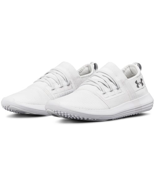 UNDER ARMOUR（アンダーアーマー）の「メンズライフスタイルシューズ / ヴァイブ（スニーカー・メンズ・ホワイト/ブラック×ホワイト・26.5/27.5/26.0/27.0/28.0）」の7枚目の写真