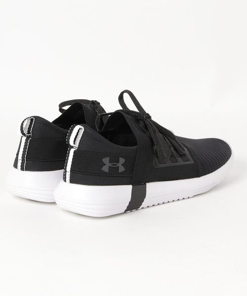 UNDER ARMOUR（アンダーアーマー）の「メンズライフスタイルシューズ / ヴァイブ（スニーカー・メンズ・ホワイト/ブラック×ホワイト・26.5/27.5/26.0/27.0/28.0）」の3枚目の写真