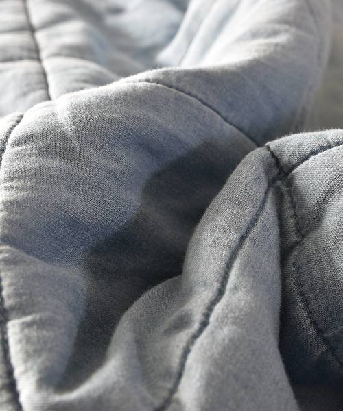 MinoriTY（マイノリティ）の「中綿ジャケット/メルトン中綿ブルゾン（ダウンジャケット/コート・メンズ・ブラック/ネイビー/グレー/レッド/サックスブルー/インディゴブルー/キャメル・S/M/L/XL）」の16枚目の写真