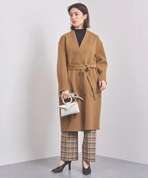 ユナイテッドアローズ　UNITED ARROWSリバースタンドVノーカラーコート UNITED ARROWS（ユナイテッドアローズ）の「UBCS リバー