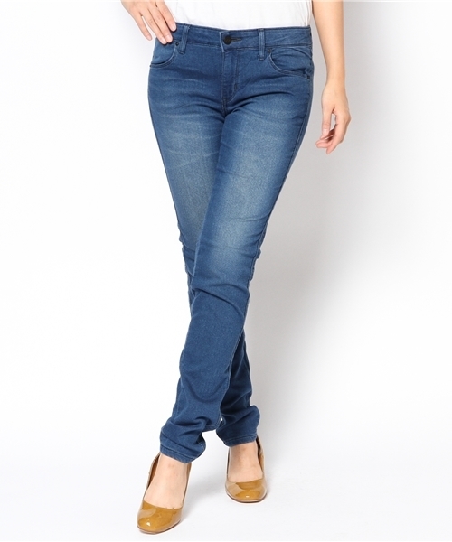CIAOPANIC(チャオパニック)の「【Lee】WINTERJEGGINS(デニムパンツ・レディース・ネイビー/インディゴブルー・X-SMALL/SMALL/MEDIUM)」の2枚目の写真