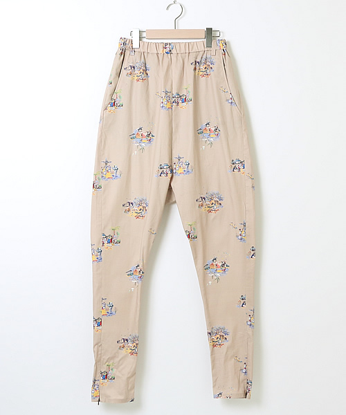 STOF（ストフ）の「異文化のリラックスサルエルパンツ　◆（その他パンツ・メンズ・ブラック/ベージュ・SMALL/MEDIUM）」の7枚目の写真