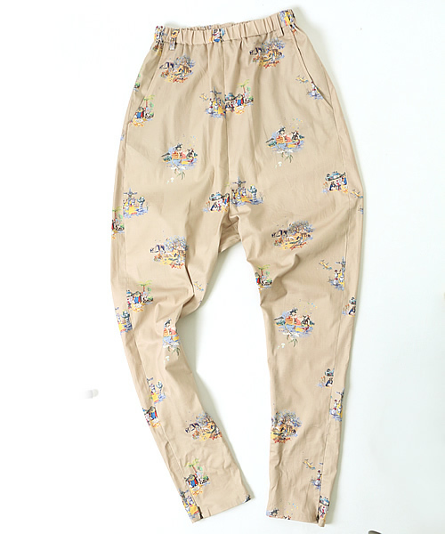 STOF（ストフ）の「異文化のリラックスサルエルパンツ　◆（その他パンツ・メンズ・ブラック/ベージュ・SMALL/MEDIUM）」の10枚目の写真