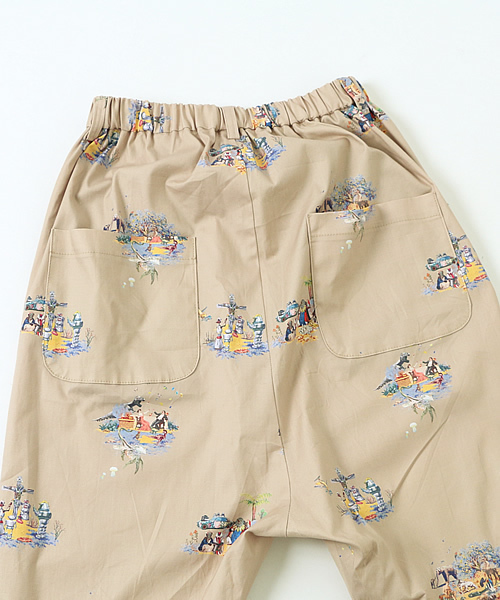 STOF（ストフ）の「異文化のリラックスサルエルパンツ　◆（その他パンツ・メンズ・ブラック/ベージュ・SMALL/MEDIUM）」の12枚目の写真