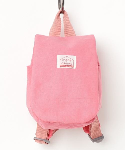 Ocean&Ground(オーシャン&グラウンド)の「BABY DAYPACK SMALL DAY(バックパック/リュック)」|ピンク