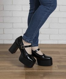 WEGO | WEGO/厚底ストラップフリルシューズ(パンプス)