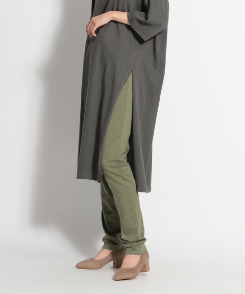 niko and...(ニコアンド)の「ストレッチハイウエストスリムパンツ(その他パンツ・レディース・ブラック/ネイビー/ベージュ/カーキ・LARGE/X-SMALL/SMALL/MEDIUM)」の4枚目の写真