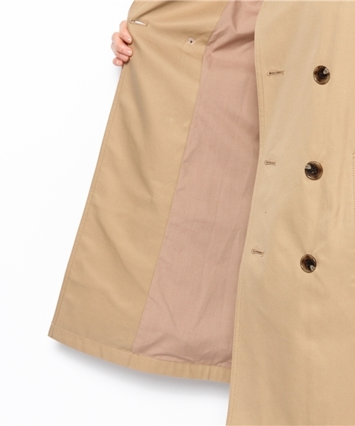 Ray BEAMS（レイビームス）の「○Ray BEAMS / コットン トレンチコート（トレンチコート・レディース・ブラウン系その他/ネイビー・0/1）」の14枚目の写真