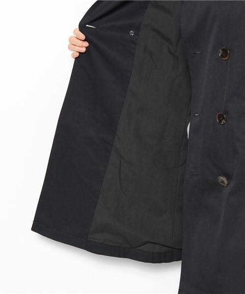 Ray BEAMS（レイビームス）の「○Ray BEAMS / コットン トレンチコート（トレンチコート・レディース・ブラウン系その他/ネイビー・0/1）」の8枚目の写真