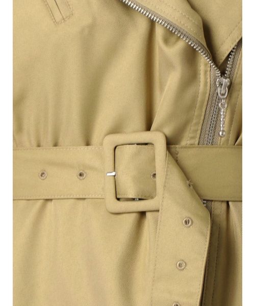 jouetie(ジュエティ)の「ハーフスリーブライダースワンピース(ワンピース・レディース・その他1/その他2/ベージュ/ブラック/オレンジ・MEDIUM)」の21枚目の写真