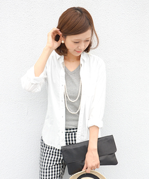 URBAN RESEARCH DOORS WOMENS | DOORS　コットンシャツ(シャツ/ブラウス)