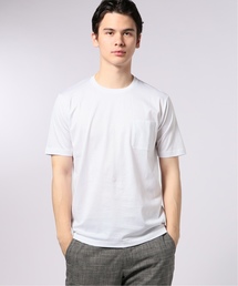 EDIFICE | シルケットテンジク クルーネック Tシャツ(Tシャツ/カットソー)