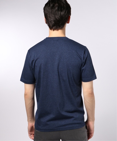 EDIFICE（エディフィス）の「シルケットテンジク クルーネック Tシャツ（Tシャツ/カットソー・メンズ・ホワイト/ブラック/ブラウン系その他/ブルー系その他・SMALL/MEDIUM/LARGE/X-LARGE）」の12枚目の写真