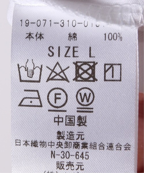 EDIFICE（エディフィス）の「JEAN COCTEAU / ジャンコクトー W FACE Tシャツ（Tシャツ/カットソー・メンズ・ホワイト・SMALL/MEDIUM/LARGE）」の13枚目の写真