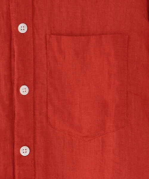 BEAUTY&YOUTH UNITED ARROWS(ビューティーアンドユースユナイテッドアローズ)の「<steven alan>FOGGY LINEN RV/SM REG/シャツ◆(シャツ/ブラウス・メンズ・ネイビー/オリーブ/ブラック/レッド・SMALL/MEDIUM/X-LARGE/LARGE)」の8枚目の写真