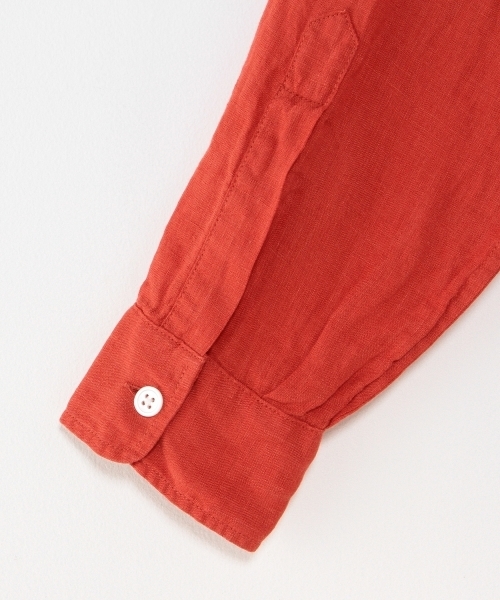 BEAUTY&YOUTH UNITED ARROWS(ビューティーアンドユースユナイテッドアローズ)の「<steven alan>FOGGY LINEN RV/SM REG/シャツ◆(シャツ/ブラウス・メンズ・ネイビー/オリーブ/ブラック/レッド・SMALL/MEDIUM/X-LARGE/LARGE)」の9枚目の写真