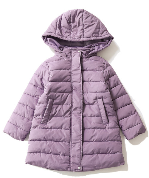 devirock(デビロック)の「ガールズ中綿コート(その他アウター・キッズ・ネイビー/チャコール/ラベンダー・110cm/100cm/120cm/130cm/140cm/150cm/160cm)」の9枚目の写真