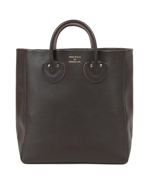 セール】YOUNG & OLSEN/ヤングアンドオルセン EMBOSSED LEATHER TOTE M