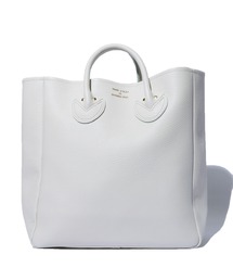 YOUNG & OLSEN/ヤングアンドオルセン EMBOSSED LEATHER TOTE M レザートートバッグ/エンボスレザートートスクエア 秋 秋服 2026年秋冬