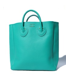 YOUNG & OLSEN/ヤングアンドオルセン EMBOSSED LEATHER TOTE M レザートートバッグ/エンボスレザートートスクエア 秋 秋服 2026年秋冬