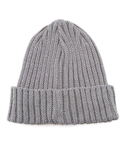 BEAUTY&YOUTH UNITED ARROWS(ビューティーアンドユースユナイテッドアローズ)の「<Racal> 2×2 RIB KNIT CAP/ニット帽(ニットキャップ/ビーニー・メンズ・ブラック/グレー/ネイビー/ベージュ/ワインレッド/イエロー・ONESIZE)」の10枚目の写真