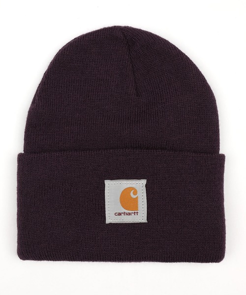 Carhartt（カーハート）の「【CARHARTT/カーハート】Acrylic Watch Hat/アクリルウォッチハット（ニットキャップ/ビーニー・メンズ・ホワイト/ブラック/ダークグリーン/ネイビー/ブラウン/グレー/ライム/オレンジ/ボルドー/ヘザーチャコール/ブラック×ホワイト/ブラウン系その他/ダークブラウン・FREE）」の22枚目の写真