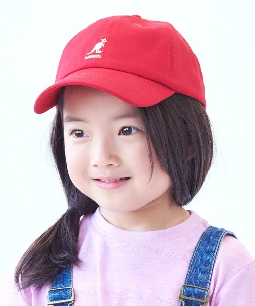 KANGOL(カンゴール)の「【KANGOL】Kids Washed Baseball / 【カンゴール】キッズ ウォッシュド ベースボールキャップ(キャップ・キッズ・ブルー系その他/ブラック/ネイビー/レッド/ホワイト/ベージュ・MEDIUM/LARGE/SMALL)」の7枚目の写真