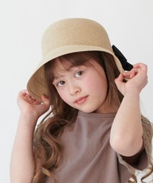 milsa（ミルサ）の「【ﾐﾙｻ】MK Washable Bd Ribbon Cape/洗えるUVカットハット　サイズ展開（ハット）」