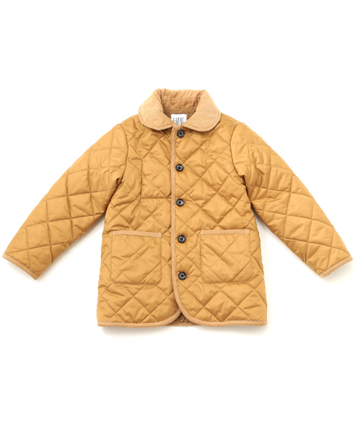 B:MING by BEAMS(ビーミングバイビームス)の「□ビーミング by ビームス / キルトフードブルゾン(ブルゾン・キッズ・ネイビー/ベージュ・110/100/90/130/120/140/150/80)」の3枚目の写真