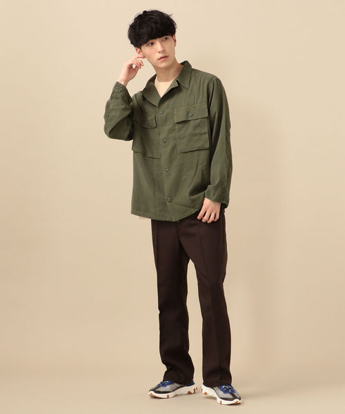SHIPS(シップス)の「SC: TC スタプレツイル フレア パンツ(その他パンツ・メンズ・ブラウン/ブラック/ダークグレー・X-LARGE/MEDIUM/LARGE/SMALL)」の10枚目の写真