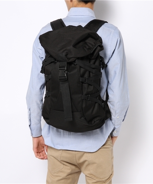 WEGO（ウィゴー）の「WEGO/ビッグバックルバックパック（バックパック/リュック・メンズ・ブラック・FREE）」の6枚目の写真