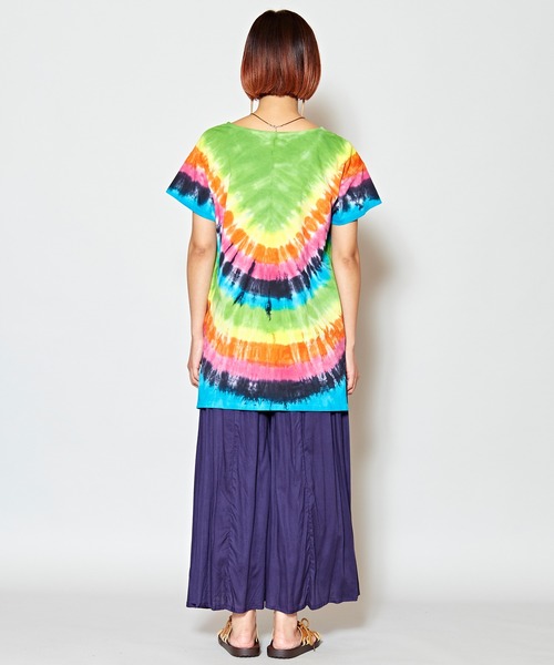 チャイハネ（チャイハネ）の「【チャイハネ】タイダイエスニックTシャツ（Tシャツ/カットソー・レディース・その他1/その他2/その他3/その他4/その他5・FREE）」の12枚目の写真