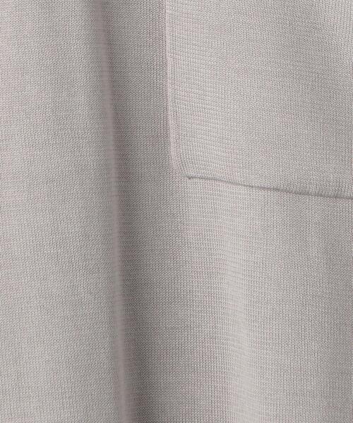 BEAUTY&YOUTH UNITED ARROWS（ビューティーアンドユースユナイテッドアローズ）の「BY シルクコットン 1POC Tシャツ（Tシャツ/カットソー・メンズ・ライトピンク/ライトグレー/ダークグリーン・X-LARGE/LARGE/MEDIUM/SMALL）」の15枚目の写真