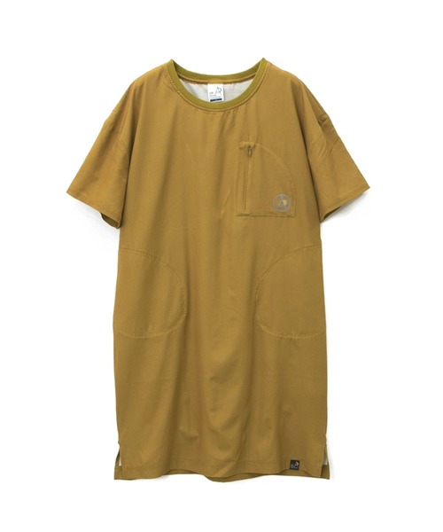 go slow caravan(ゴースローキャラバン)の「ブレスドライサイドZIPポケットワンピース(ワンピース・レディース・ベージュ/パープル/その他1/その他2・FREE)」の5枚目の写真