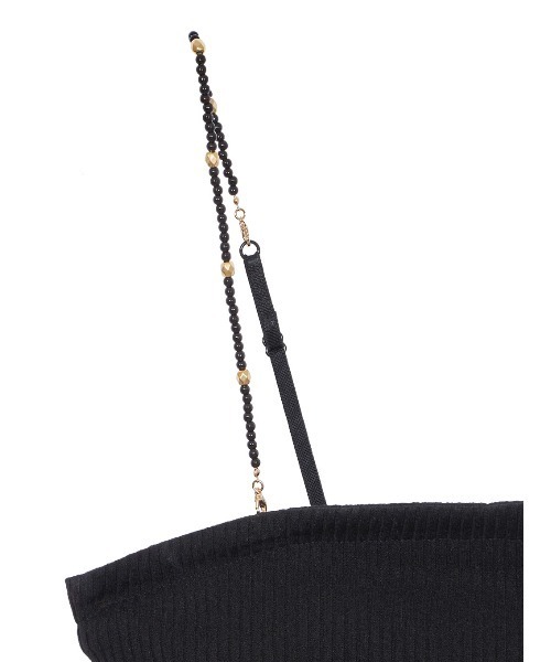 セール】MEDI BEADS STRAP CAMISOLE（キャミソール）｜Ameri