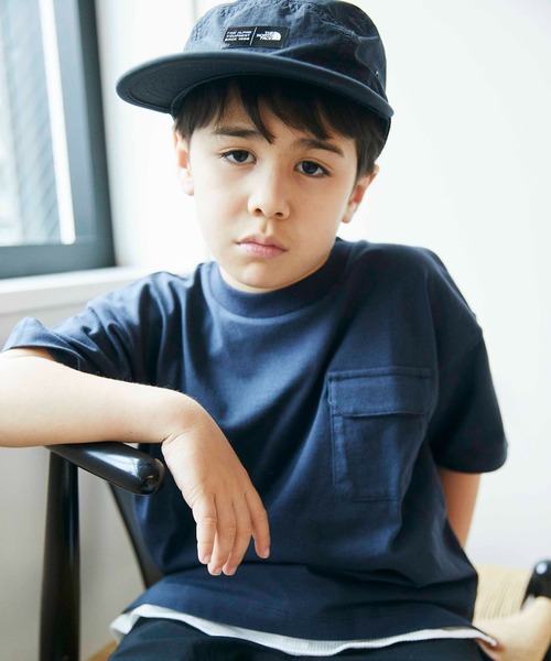 ＆yam（アンドヤム）の「裾ワッフルレイヤードT（Tシャツ/カットソー・キッズ・チャコールグレー/ベージュ/オリーブ・110/90/120/140/100/150/130）」の16枚目の写真