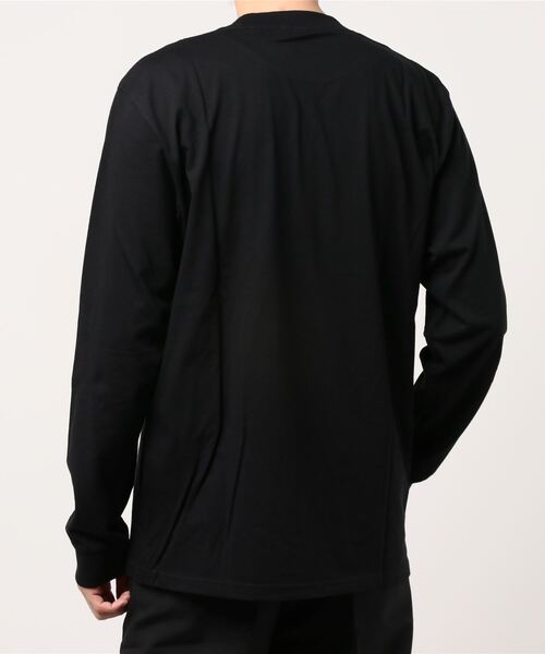 Carhartt WIP（カーハートダブリューアイピー）の「L/S 1998 AD JAY ONE T-SHIRT（Tシャツ/カットソー・メンズ・ブラック/アッシュ/ダークブルー・MEDIUM/SMALL/X-LARGE/XX-LARGE/LARGE）」の4枚目の写真