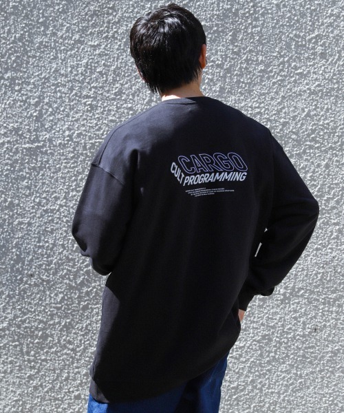 PBLIM（ページボーイリム）の「【PAGEBOYLIM】リッタイロゴ裏毛スウェット（スウェット・レディース・ブラック/グレー/ブルー・MEDIUM/X-LARGE）」の16枚目の写真