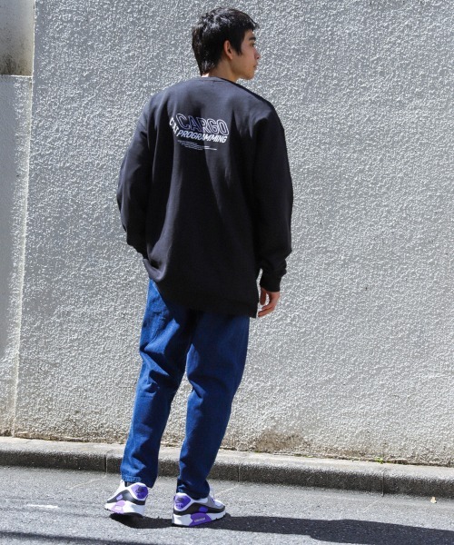 PBLIM（ページボーイリム）の「【PAGEBOYLIM】リッタイロゴ裏毛スウェット（スウェット・レディース・ブラック/グレー/ブルー・MEDIUM/X-LARGE）」の18枚目の写真