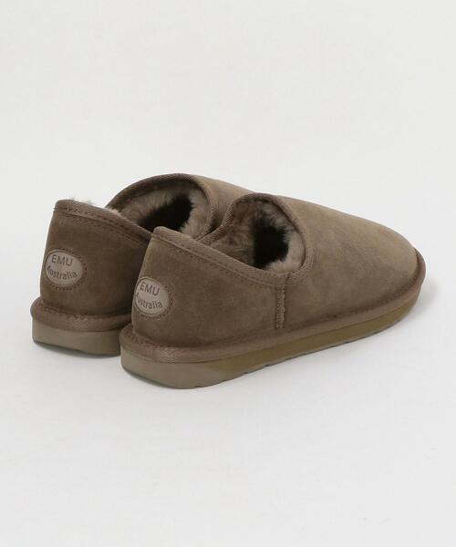 EMU Australia（エミューオーストラリア）の「[ 別注 ][ エミュ ]EMU SC Stinger Nano ムートン ブーツ（ブーツ・レディース・ブラック/モカ・7W(24)/8W(25)/6W(23)）」の3枚目の写真