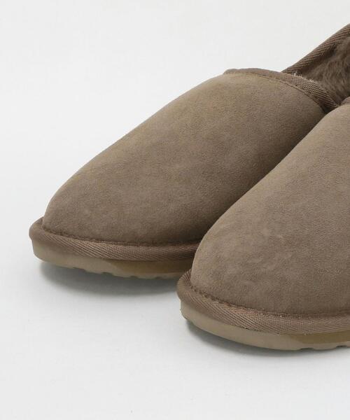 EMU Australia（エミューオーストラリア）の「[ 別注 ][ エミュ ]EMU SC Stinger Nano ムートン ブーツ（ブーツ・レディース・ブラック/モカ・7W(24)/8W(25)/6W(23)）」の4枚目の写真