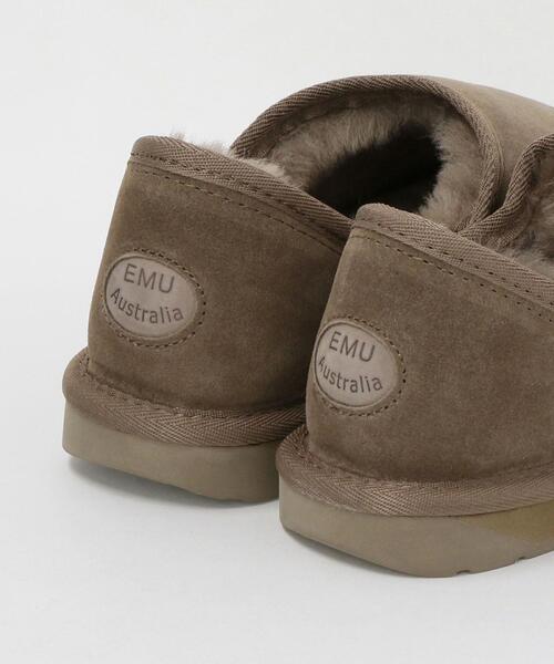 EMU Australia（エミューオーストラリア）の「[ 別注 ][ エミュ ]EMU SC Stinger Nano ムートン ブーツ（ブーツ・レディース・ブラック/モカ・7W(24)/8W(25)/6W(23)）」の5枚目の写真