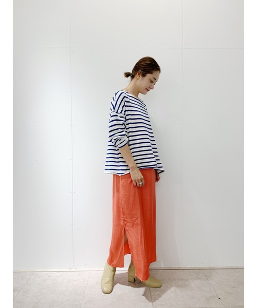 SHENERY（シーナリー）の「ウェッティサテンタイトマキシキャミワンピース（ワンピース・レディース・ブラック/グレイッシュベージュ/ピンク・FREE）」の11枚目の写真