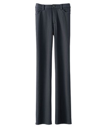裏起毛ストレッチブーツカットパンツ股下68cm