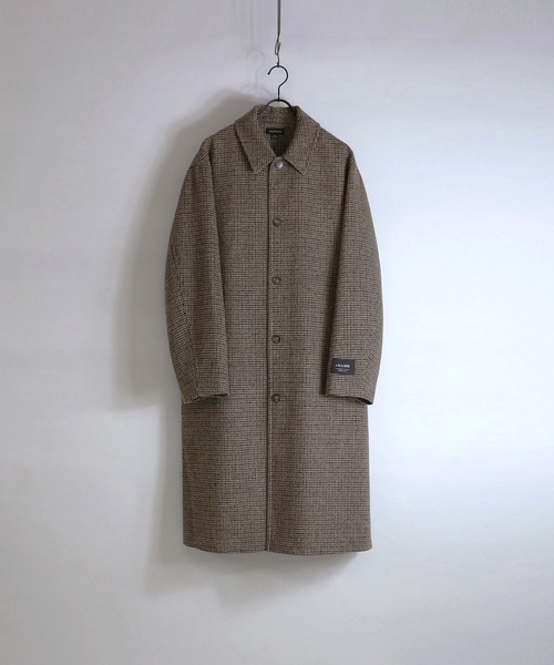 Confirm（コンファーム）の「オーバーサイズ ルーズステンカラーコート 【Confirm】（ステンカラーコート・メンズ・ブラック/ベージュ/グレー/ベージュ系その他/アッシュブラウン/グレイッシュベージュ/ダークブラック/ライトグレー・M/L）」の7枚目の写真