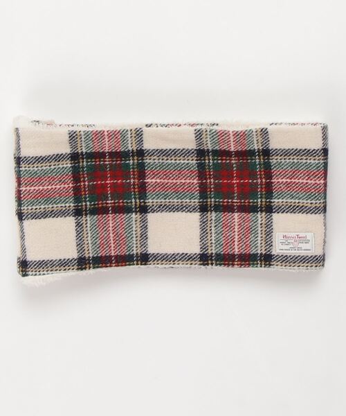 セール ブランド古着 チェック柄スヌード ストール ショール Harris Tweed ハリスツイード のファッション通販 Zozoused