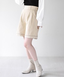 RETRO GIRL | パイピングツイルショートパンツ(その他パンツ)