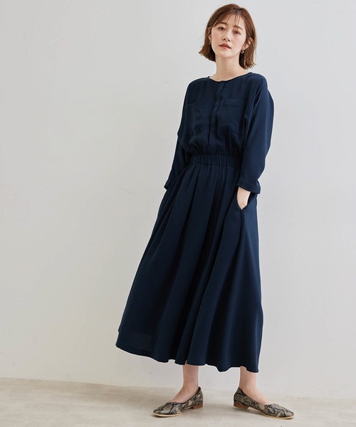 セール ワンピース Rope タックスカートワンピース ワンピース Rope Picnic ロペピクニック のファッション