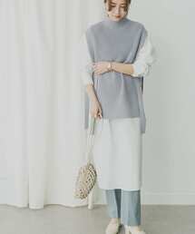 Kbf ケービーエフのワンピース ドレス ブルー ネイビー 青色系 長袖 通販 Zozotown